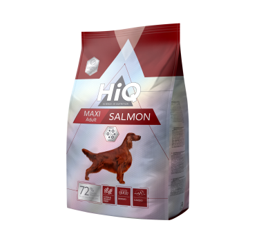 Сухий корм для дорослих собак великих порід HiQ Maxi Adult Salmon 2,8кг