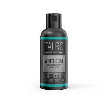 Кондиціонер для собак, котів з білим забарвленням Tauro Pro Line 50 мл