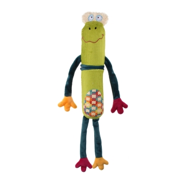 Іграшка для собак MISOKO&amp;CO Жаба, плюшева, 21х7х2,25 cm