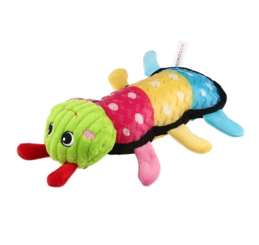 Іграшка для собак MISOKO&amp;CO Гусінь, плюшева, 11,5х8,5х3 cm
