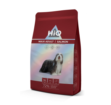 Сухий корм для дорослих собак крупних порід HiQ Maxi Adult Salmon 11кг