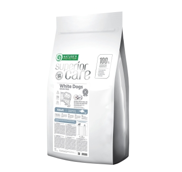 Nature's Protection Superior Care White Dogs Grain Free White Fish Adult Small Breeds Сухий беззерновий корм для дорослих собак малих порід з білою рибою, 17 кг