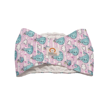 Misoko&amp;Co Багаторазовий підгузок для псів, XS (кити)