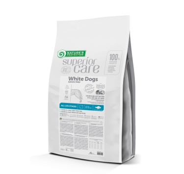 Nature's Protection Superior Care White Dogs Grain Free White Fish All Sizes&amp;Life Stages Сухий беззерновий корм для собак усіх розмірів і стадій життя з білою рибою, 10 кг