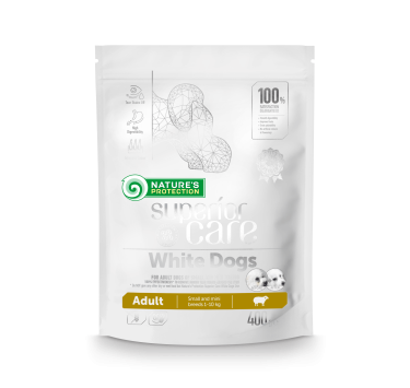 Сухий корм для дорослих собак малих порід із ягнятиною Nature's Protection Superior Care 400 г