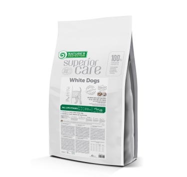 Nature's Protection Superior Care White Dogs Insect All Sizes&amp;Life Stages Сухий корм для собак усіх розмірів і стадій життя з протеїном комах, 10 кг