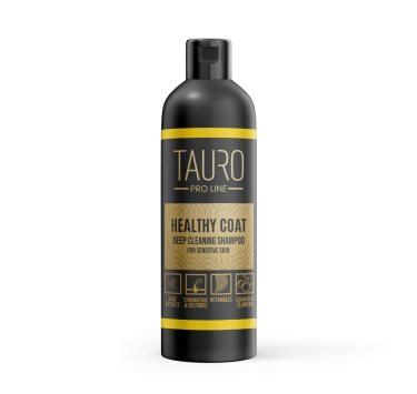 Глибоко очищувальний шампунь для всіх типів шерсті Tauro Pro Line Healthy Coat Deep Cleaning Shampoo 250 мл