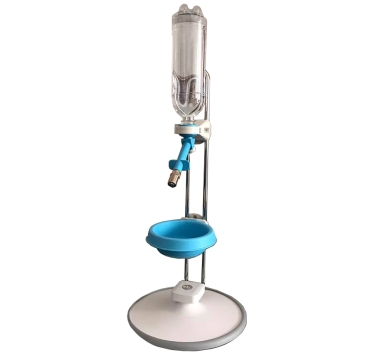 DYL nipple drinker for dogs on the stand (blue)