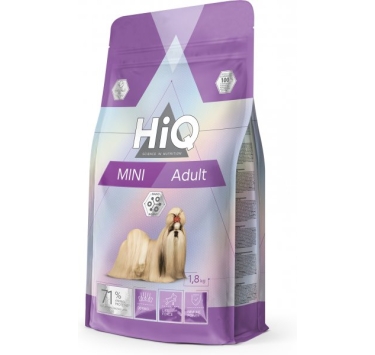 Сухий корм для дорослих собак малих порід HiQ Mini Adult 1.8kg