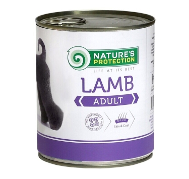 Nature's Protection Adult Lamb Вологий корм для собак з ягням, 400 г
