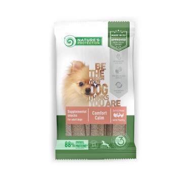 Ласощі для собак з м'ясом птиці Nature's Protection Healthy Comfort Calm, 160г