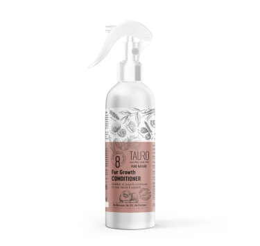 Cпрей-кондиціонер для стимуляції росту шерсті собак та котів Tauro Pro Line Pure Nature Fur Growth, 250ml