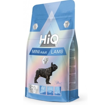 Сухий корм для дорослих собак малих порід HiQ Mini Adult Lamb 1.8kg