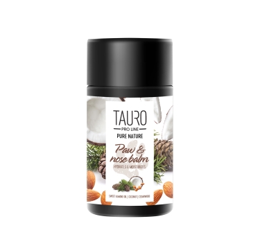Натуральний зволожуючий бальзам для лап і носа собак TAURO PRO LINE Pure Nature Nose&amp;Paw Balm Hydrates&amp;Moisturizes, 75 ml