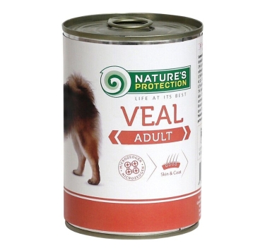Nature's Protection Adult Veal Вологий корм для собак з телятиною, 800 г