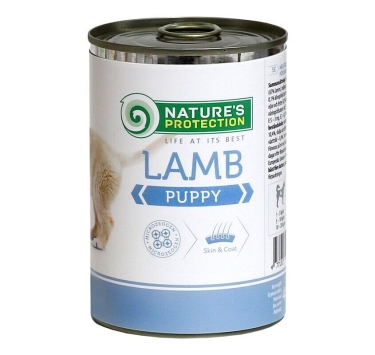 Nature's Protection Puppy Lamb Вологий корм для цуценят з ягням, 800 г