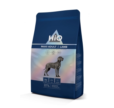 HiQ Maxi Adult Lamb Сухий корм для дорослих собак великих порід з ягням, 11 кг