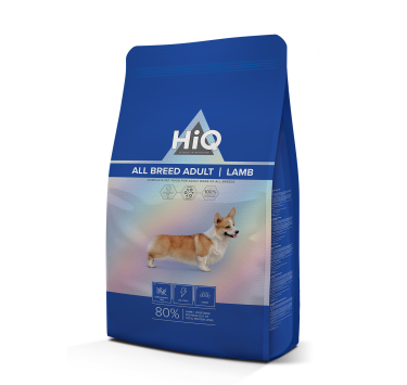 Сухий корм для дорослих собак всіх порід HiQ All Breed Adult Lamb 11кг