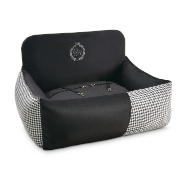 Chloe's Home Автокрісло для собак подвійне Porto black