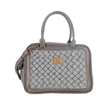 MISOKO&amp;CO дорожня сумка для домашніх тварин, 40 x 19.5 x 30 см, сіра