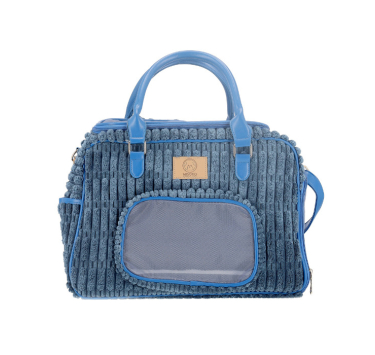 MISOKO&amp;CO дорожня сумка для домашніх тварин, 41.5 x 23 x 28 см, темно-синя