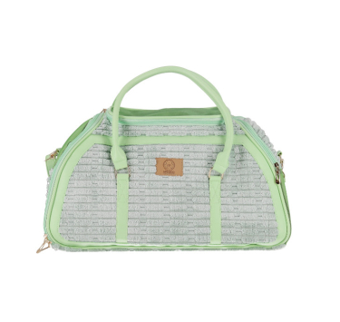 MISOKO&amp;CO дорожня сумка для домашніх тварин, 51.5 x 25.5 x 27 см, зелена