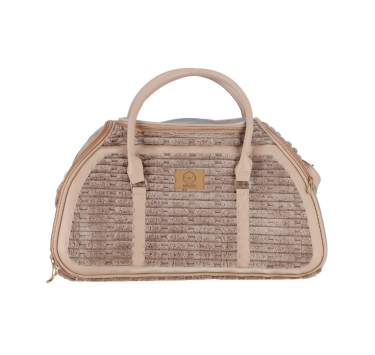 MISOKO&amp;CO дорожня сумка для домашніх тварин, 51.5 x 25.5 x 27 см, світло-коричнева