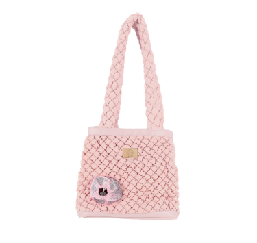 MISOKO&amp;CO дорожня сумка для домашніх тварин, 40 x 18 x 38 см, рожева