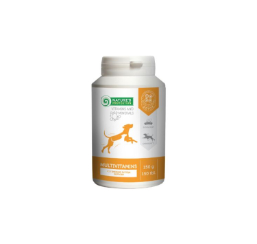 Мультивітамінна добавка до корму для собак Nature's Protection Multivitamins, 150 табл.