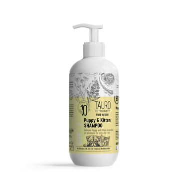 М'який шампунь для цуценят Tauro Pro Line Pure Nature Delicate Puppy, 400 ml