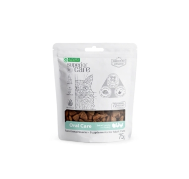 Ласощі для дорослих кішок з птахом Nature's Protection Superior Care 75 г