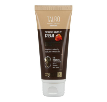 Крем для зняття сухості та свербежу шкіри для собак та котів Tauro Pro Line Derma Care Dry &amp; Itchy Skin Relief Cream, 75 мл