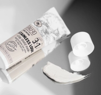 New and improved: TAURO PRO LINE PURE NATURE STAINLESS LOOK 3-in-1 mask