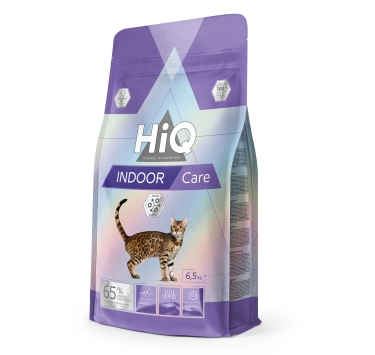 Сухий корм для дорослих хатніх кішок HiQ Indoor care 6,5 кг