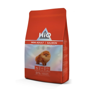 Сухий корм для дорослих собак малих порід HiQ Mini Adult Salmon 7kg